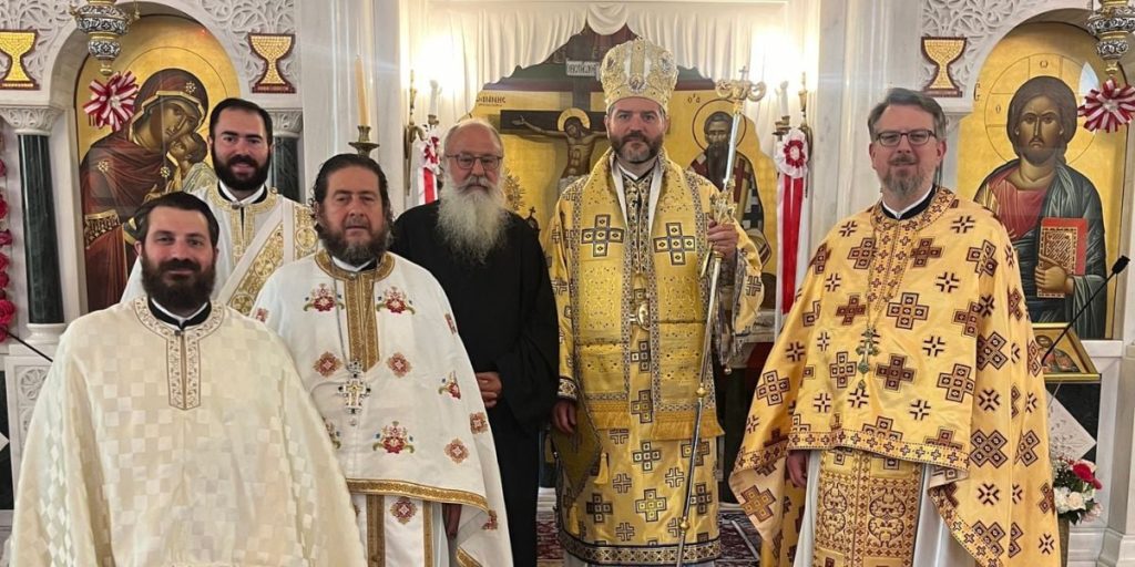 His Eminence Metropolitan Apostolos of New Jersey Celebrates Feast of Our Lord at Ascension Greek Orthodox Church in Fairview, NJ
