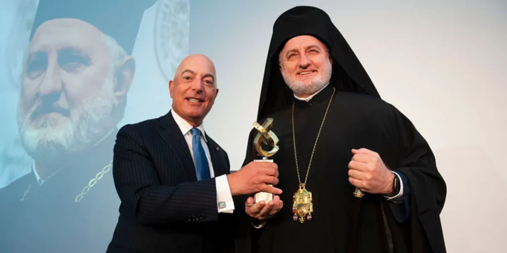 Archbishop Elpidophoros Honored with 2024 James Parks Morton Interfaith Award