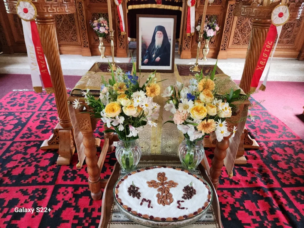 The second anniversary memorial service for the late Metropolitan Sotirios