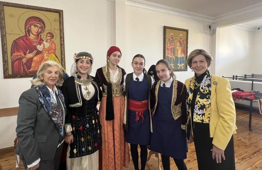 Sydney: Students delved into Greek culture through the traditional costumes of the Hellenic Lyceum