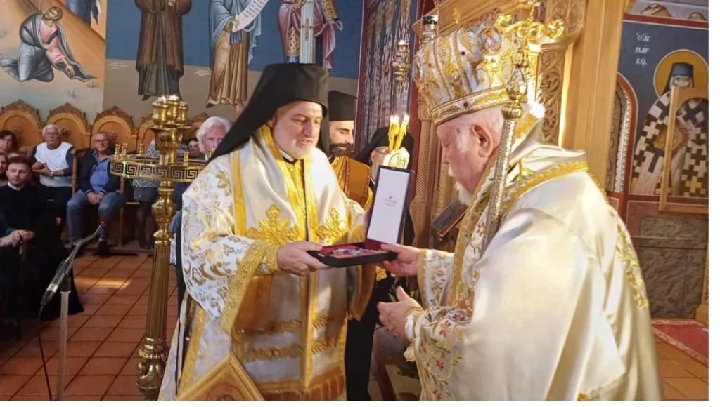 Archbishop Elpidophoros Celebrates Divine Liturgy in Bonn, Germany