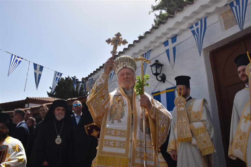 Ο Οικουμενικός Πατριάρχης Βαρθολομαίος στον εορτασμό της Παναγίας Φανερωμένης στη Λευκάδα (ΦΩΤΟ+ΒΙΝΤΕΟ)