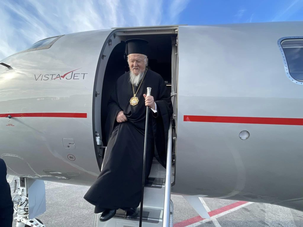 Επέστρεψε από ολιγοήμερες διακοπές στη Σκωτία ο Οικουμενικός Πατριάρχης