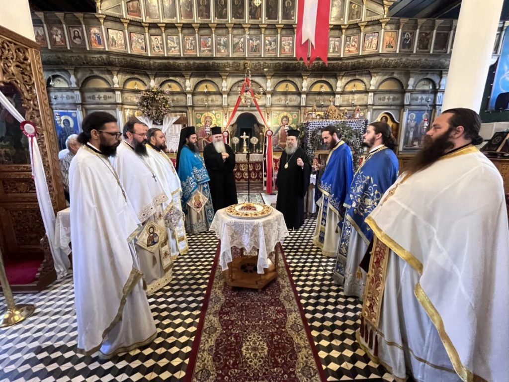 Η εορτή του Αγίου Δωροθέου, Επισκόπου Τύρου, στην Ιερά Μητρόπολη Ιερισσού