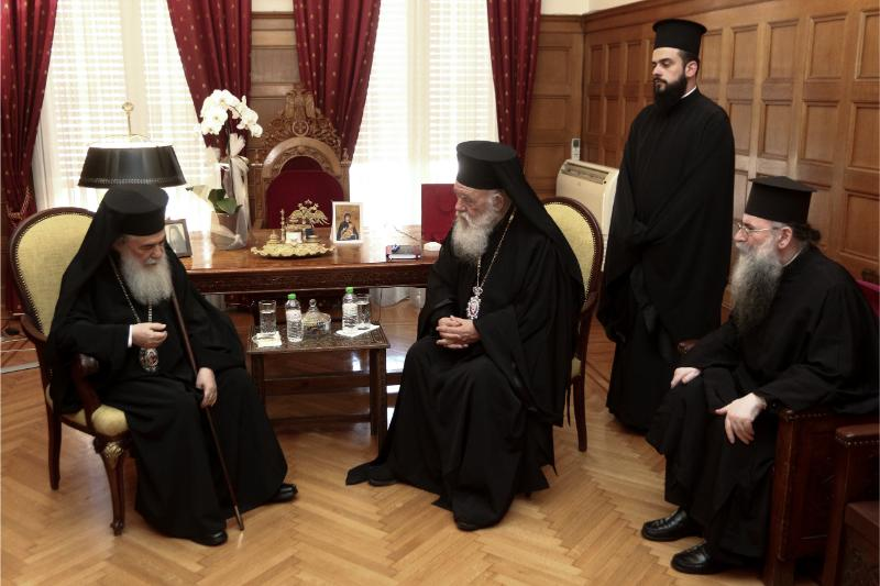 Archbishop of Athens and Patriarch of Jerusalem call for peace amid Gaza conflict