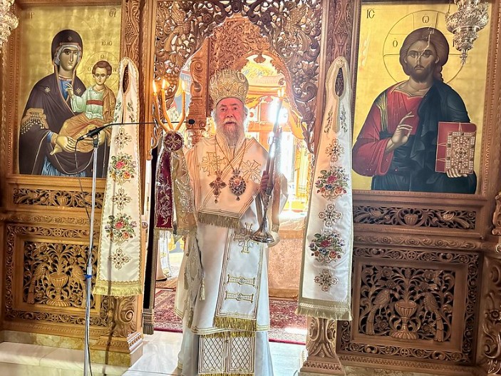 Η Κυριακή της Σαμαρείτιδος στην Ιερά Μονή Αγίου Παντελεήμονος Χρυσοκάστρου