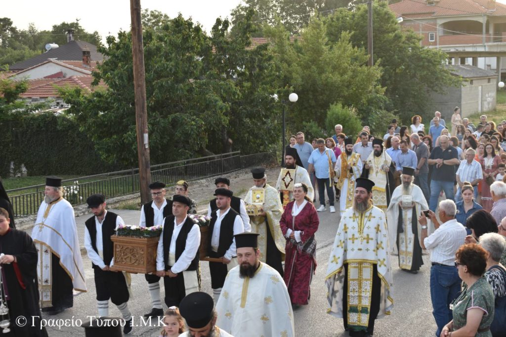 Εορτή του Αγίου νέου Ιερομάρτυρος Βασιλείου στο Χιλιόδενδρο Καστοριάς