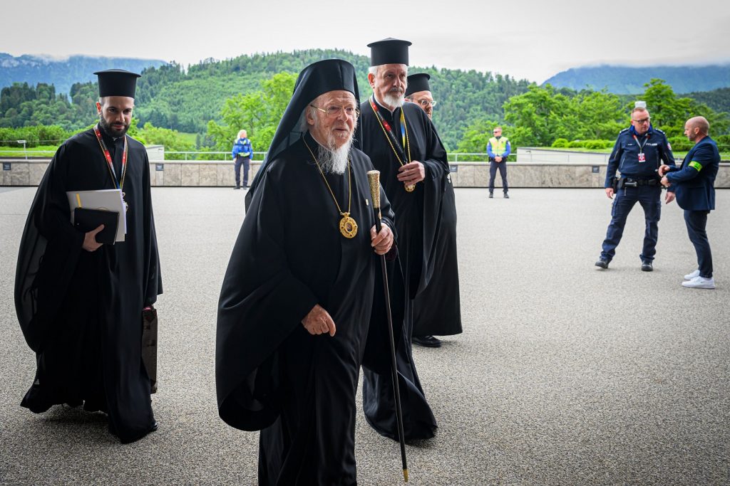 The message of the Ecumenical Patriarch at the International Conference for Peace in Ukraine