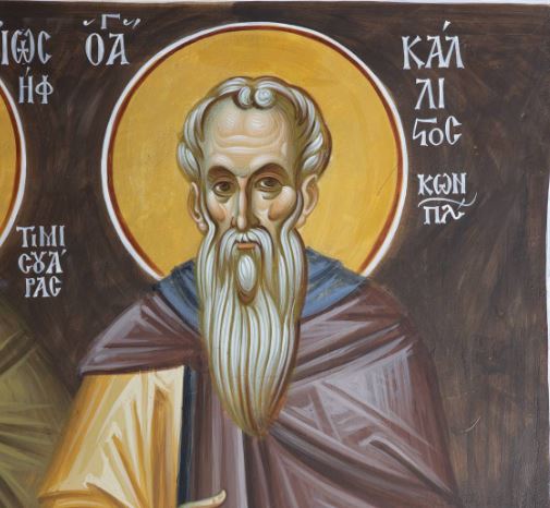 Άγιος Κάλλιστος Πατριάρχης Κωνσταντινουπόλεως: Ο άγιος Μάξιμος Καυσοκαλύβης προλέγει την απώλειά του θρόνου του και τον θάνατό του!