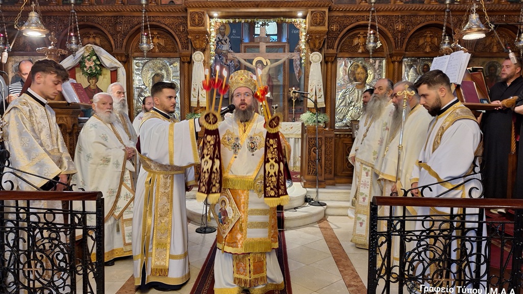 Η εορτή του Αγίου Παντελεήμονος στην Ιερά Μητρόπολη Αιτωλίας και Ακαρνανίας