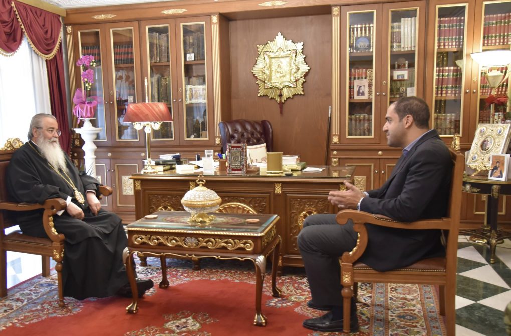 Ο Υφυπουργός Εθνικής Άμυνας συναντήθηκε με τον Μητροπολίτη Σερβίων