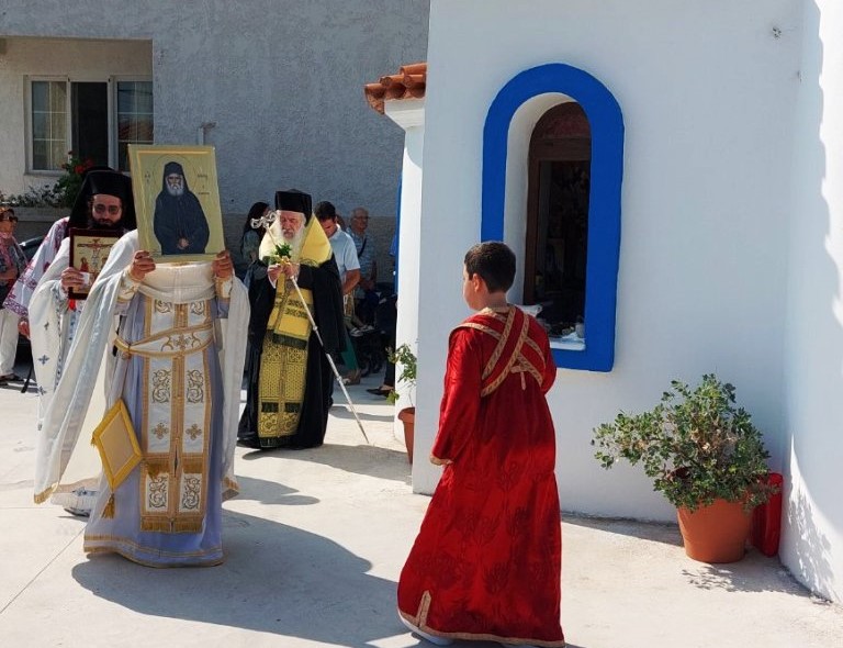 Ο εορτασμός του Οσίου Παϊσίου του Αγιορείτη και Θυρανοίξια νεόδμητου Ιερού Ναού στη Σάμο