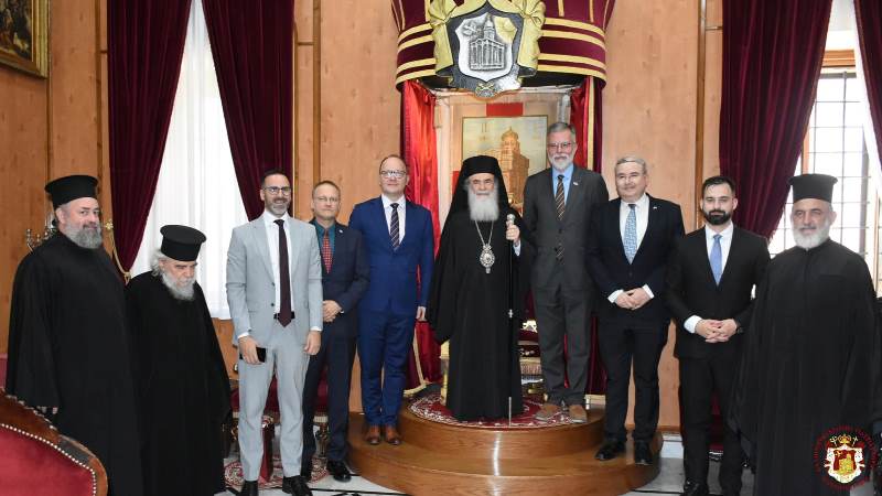The visit of the Minister of Telecommunications of Serbia at the Patriarchate