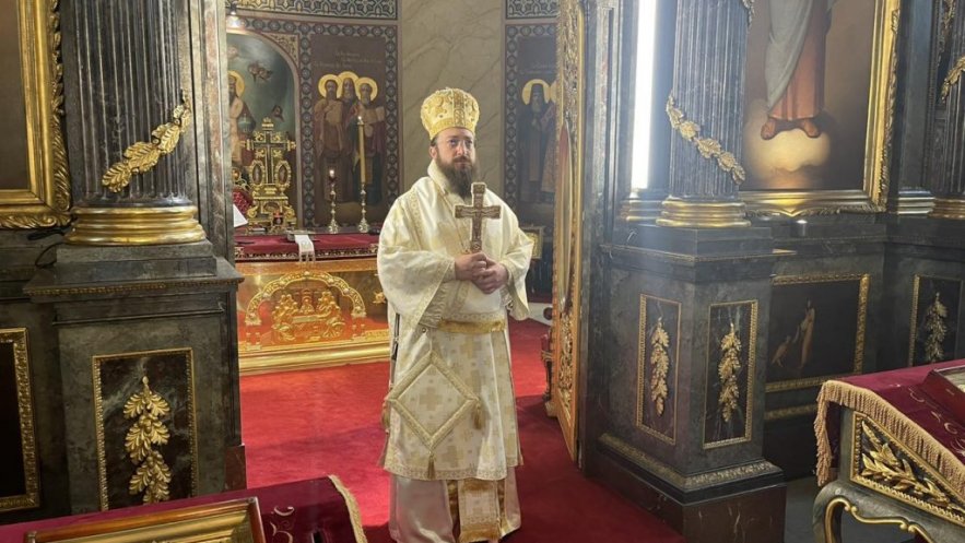 Епископ Нектарије богослужио у Саборној цркви (ФОТО)