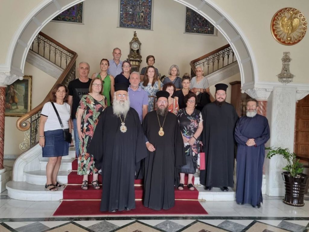 Επίσκεψη Μητροπολίτη Κιλκισίου στον Αρχιεπίσκοπο Κύπρου