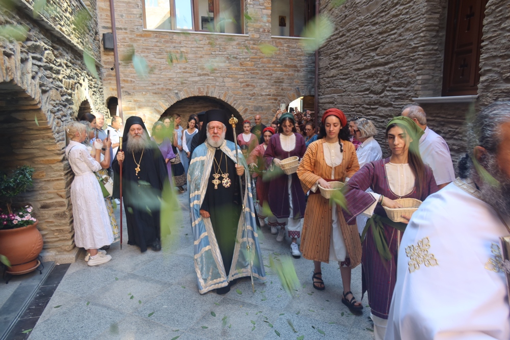 The Feast Day of Saint Marina in Andros