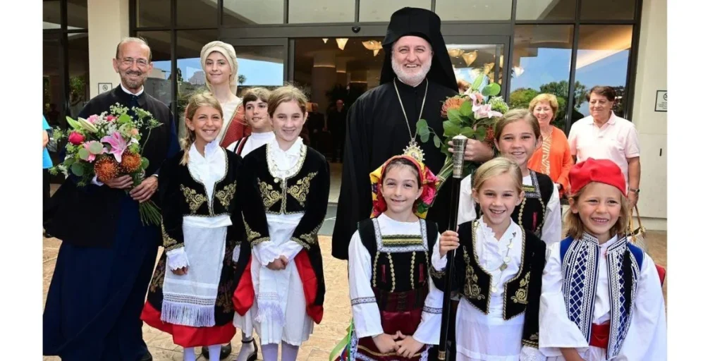 Archbishop Elpidophoros Arrives in San Diego, California for the 2024 Clergy-Laity Congress