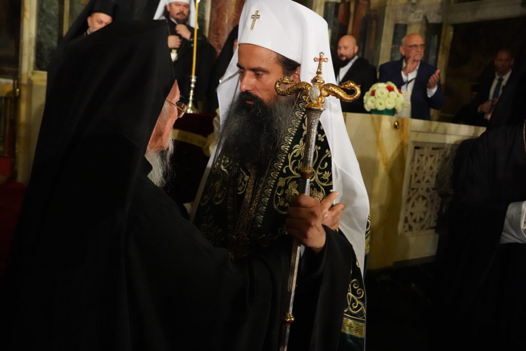 The enthronement of the new Patriarch of Bulgaria
