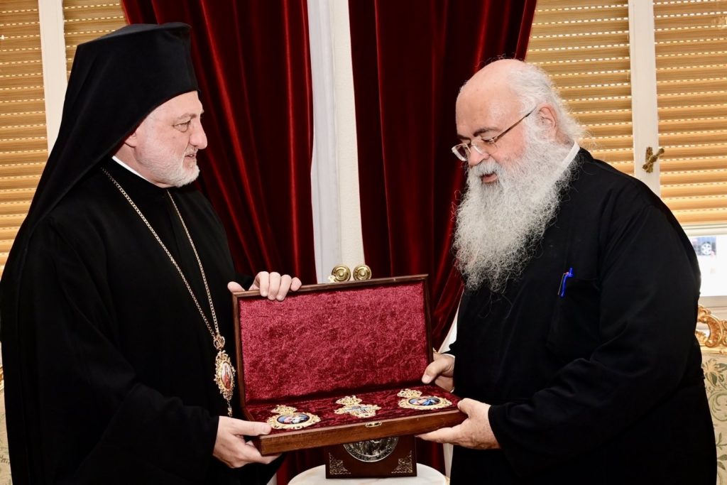 Συνάντηση Αρχιεπισκόπων Κύπρου και Αμερικής στη Λευκωσία