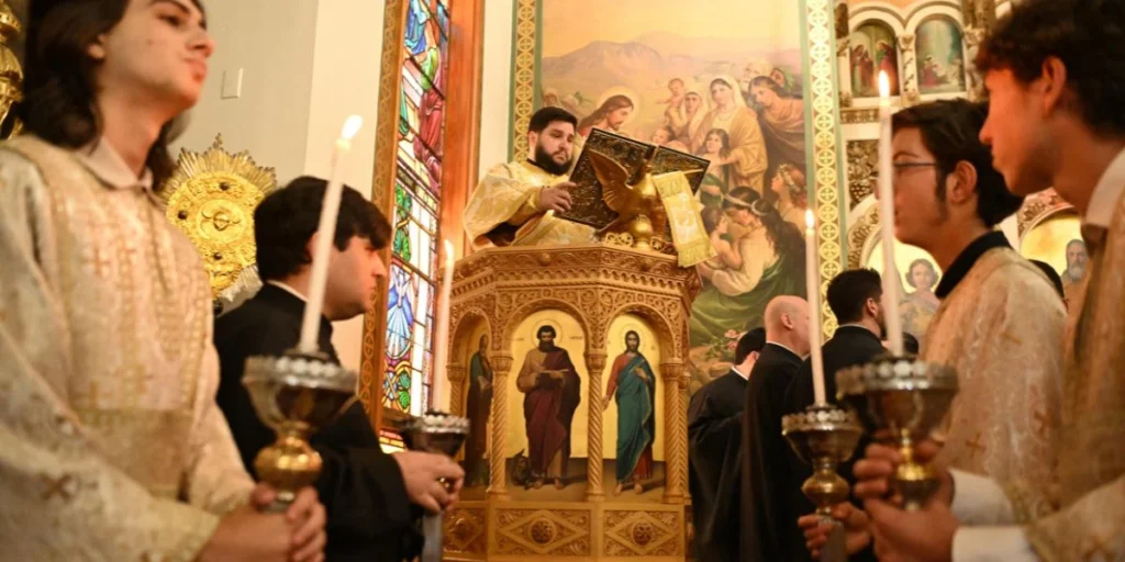 Hierarchical Divine Liturgy at St. Spyridon Greek Orthodox Church Marks Beginning of 2024 Clergy-Laity Congress