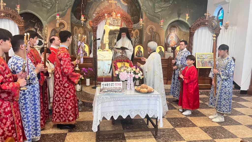 A blessed weekend at St. Paul’s Parish in Incheon