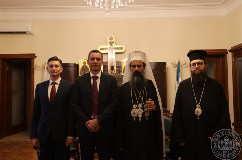 Συνάντηση Πατριάρχη Βουλγαρίας με τον Δήμαρχο Σόφιας