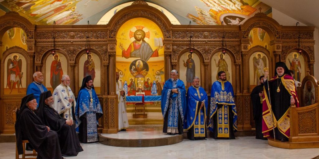 Archbishop Elpidophoros Leads Thyranixia of St. Anna Greek Orthodox Church in Salt Lake City, Utah