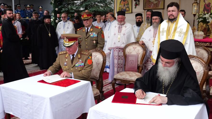 Ρουμανία: Εκκλησίας και στρατός υπερασπίζονται την ψυχή και το σώμα του έθνους