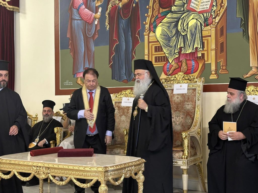 Άρχων Πρωτοψάλτης της Εκκλησίας Κύπρου ο Δρ. Σόλων Χατζησολωμού