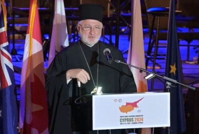 Αρχιεπίσκοπος Αμερικής: Πανελλήνιο αίτημα η επανένωση της Κύπρου
