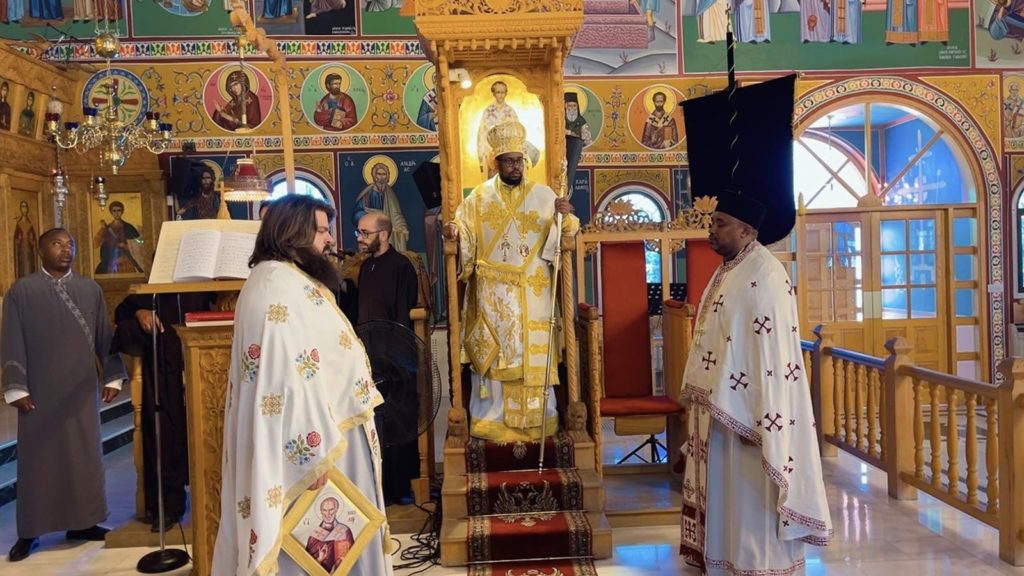 Ο Επίσκοπος Νιέρι στον Ιερό Ναό Αγίου Ιωάννου Χρυσοστόμου Πάνω Λακατάμειας