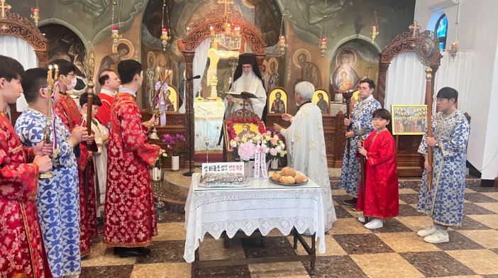 Ευλογημένο σαββατοκύριακο στην ενορία του Αγίου Παύλου στο Incheon