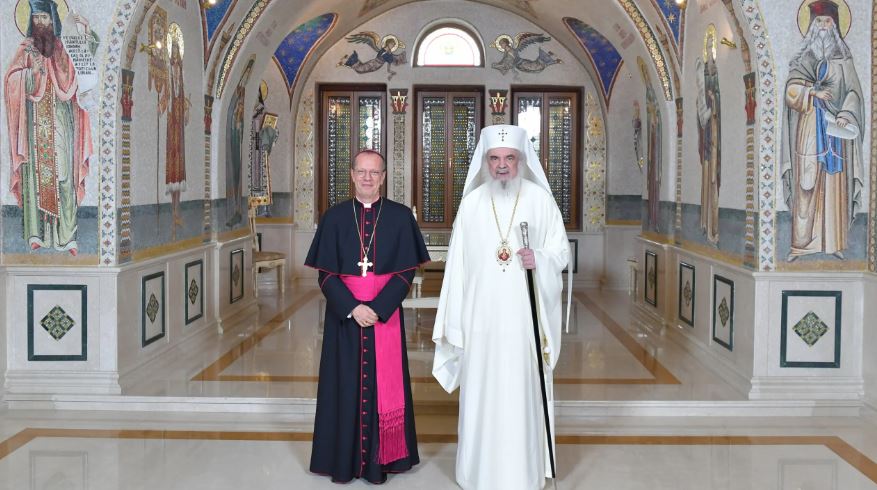 Ο Πατριάρχης Ρουμανίας συναντήθηκε με τον νέο Αποστολικό Νούντσιο στη Ρουμανία