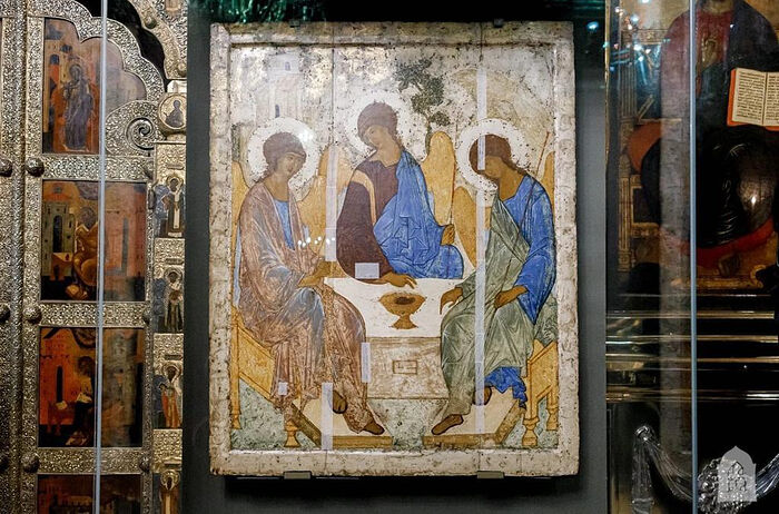 Καθιερώθηκε η εορτή της επιστροφής της εικόνας της Αγίας Τριάδος στη Λαύρα της Αγίας Τριάδος και του Αγίου Σεργίου