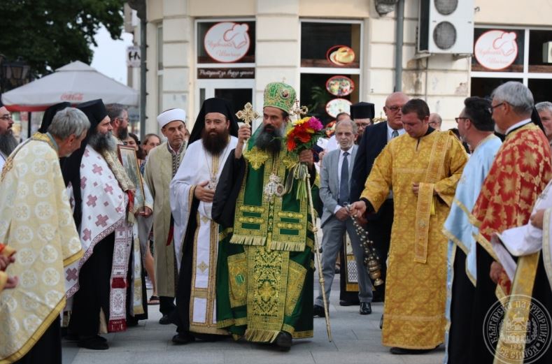 Ο Πατριάρχης Βουλγαρίας Δανιήλ επισκέφθηκε για πρώτη φορά μετά την εκλογή του το Βιδίνιο