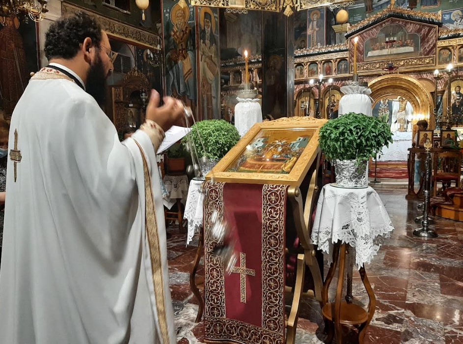 Προεόρτιος Θεομητορική Αγρυπνία στον Ιερό Ναό Αγίου Νικολάου Ερέτριας