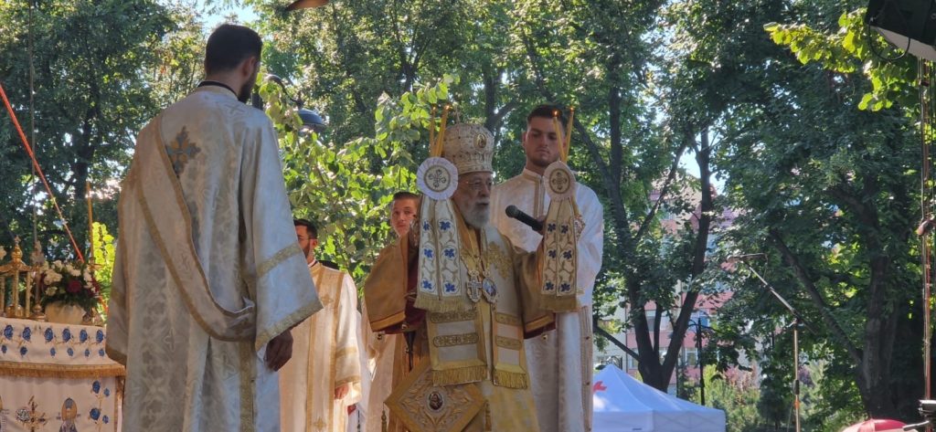 Ο Κωνσταντίας Βασίλειος στη Ρουμανία για την εορτή του Αγίου Νήφωνος Πατριάρχου Κωνσταντινουπόλεως