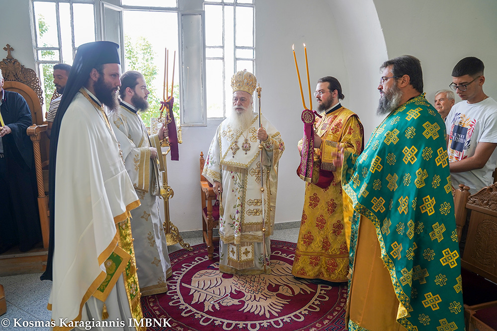 Εορτασμός του Αγίου Νικάνορος στην Αγκαθιά Ημαθίας (ΦΩΤΟ)