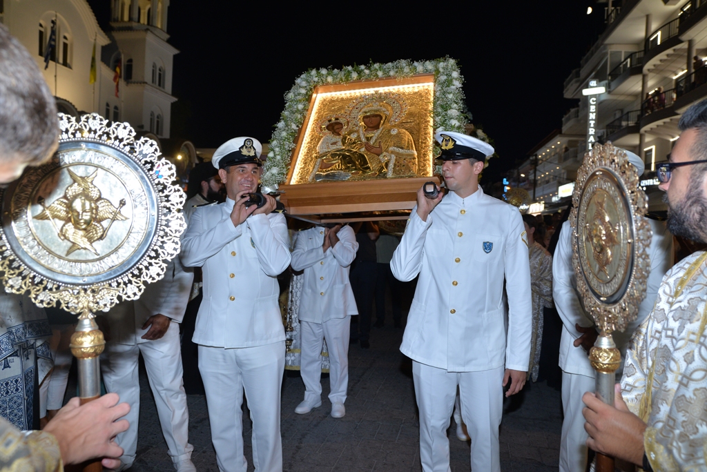 Θεομητορικές Λιτανείες στην Παραλία Κατερίνης και στον Πλαταμώνα