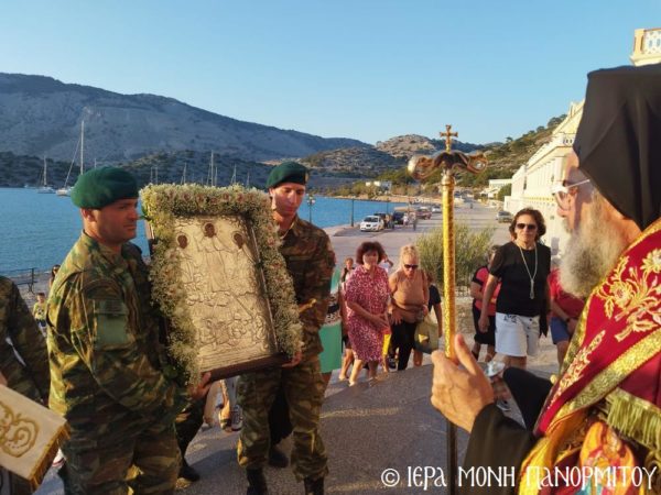 Η Εορτή της Θείας Μεταμορφώσεως του Σωτήρος Χριστού στην Ιερά Μονή Μεγάλου Σωτήρος Σύμης