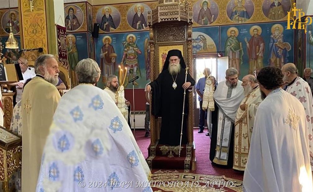 Πανήγυρη Μεταμορφώσεως του Σωτήρος στην ενορία Συκεών Άρτης