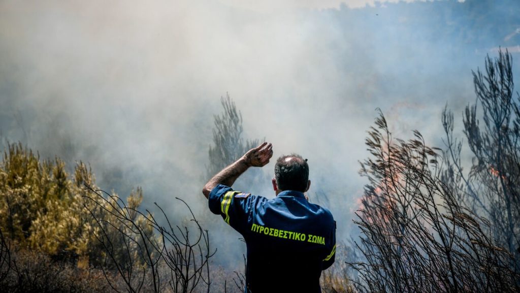 Υψηλός κίνδυνος εκδήλωσης πυρκαγιάς σε περιοχές της Περιφέρειας Αττικής για αύριο Παρασκευή