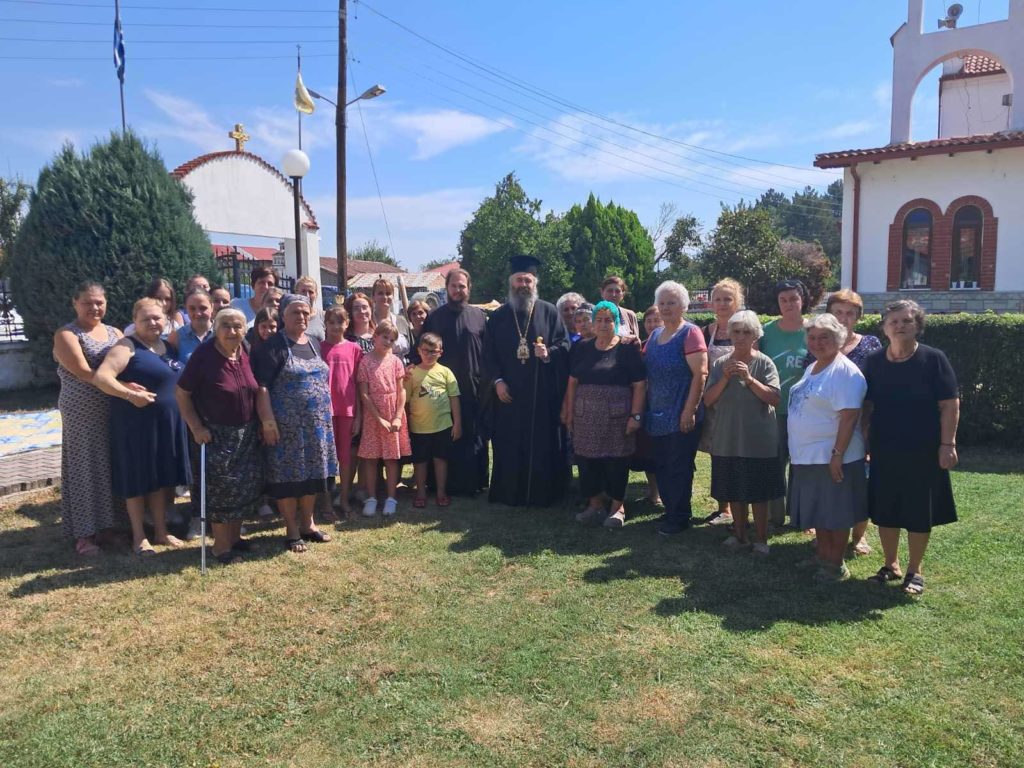 Ευχαριστήριο Ιεράς Μητρόπολης Φλωρίνης στις κυρίες της κοινότητας Άνω Καλλινίκης