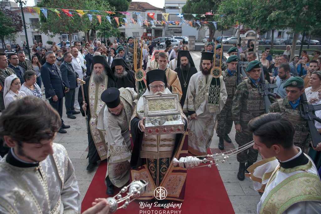 Ιστορικό γεγονός για τη Μητρόπολη Δημητριάδος η πρώτη έλευση της Αφθάρτου Χειρός της Αγίας Μαρίας της Μαγδαληνής στον Βόλο από τη Σιμωνόπετρα