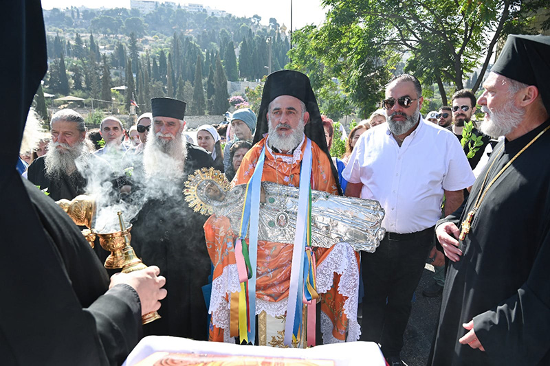 Η Απόδοση της Κοιμήσεως της Θεοτόκου στα Ιεροσόλυμα