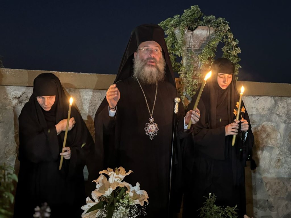 Μοναχική Κουρά στην Ι.Μ. Μεταμορφώσεως του Σωτήρος Κουμπέ Ρεθύμνης