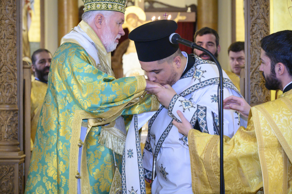 Χειροτονία Διακόνου στην Ιερά Μητρόπολη Βελγίου