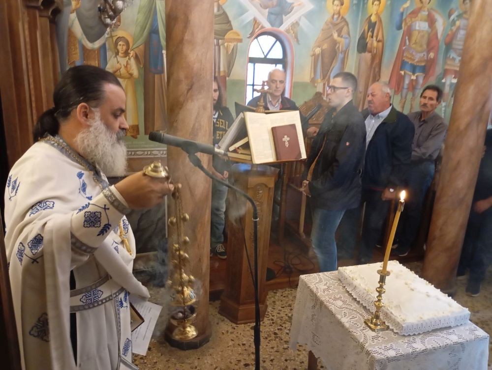 Πανηγύρισε το εκκλησάκι των Αγίων Μαρτύρων Σοφίας, Πίστεως, Ελπίδος και Αγάπης στα Τρίκαλα