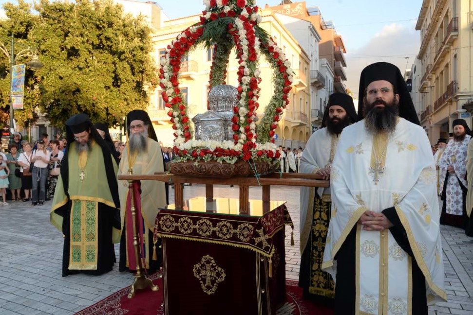 Μεγαλειώδης η Λιτανεία της Τιμίας Κάρας του Αποστόλου Ανδρέου στην Πάτρα