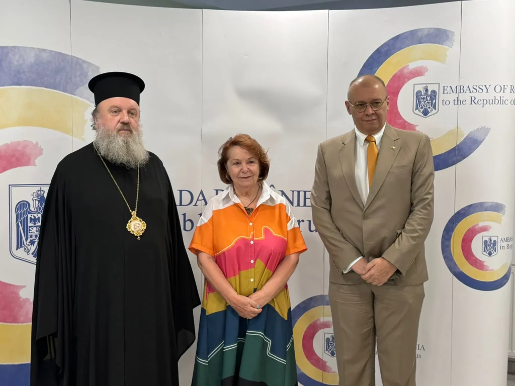 Episcopul vicar Timotei Prahoveanul, în vizită la Ambasada României la Nicosia